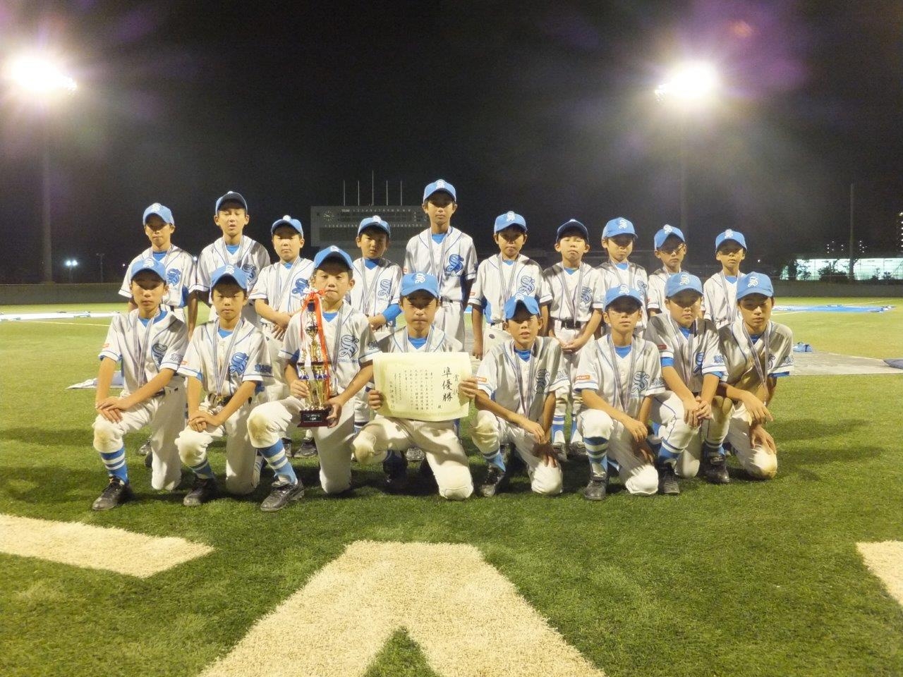 準優勝 東長町スワローズ(仙台市太白区)